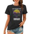 Life Is Better With German Shepherds Women T-shirt