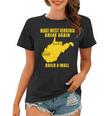 Make West Virginia Great Again Build A Wall Women T-shirt