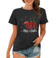 Matching Buffalo Plaid Christmas Bigsister Bear Pajama Women T-shirt