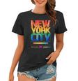 New York City Illustration Graphic Style Cool New York City Women T-shirt