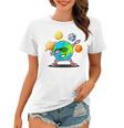 Dabbing Earth Day Women T-shirt