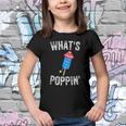 4Th Of July Summer Whats Poppin Funny Firework Youth T-shirt