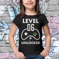6Th Birthday Level 6 Unlocked Video Gamer Birthday Youth T-shirt