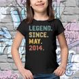 8 Years Old Gifts Legend Since May 2014 8Th Birthday Youth T-shirt