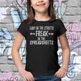 Accountant Lady In The Sheets Freak In The Spreadsheets Youth T-shirt