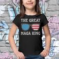 Anti Joe Biden Ultra Maga The Return Of The Great Maga King V3 Youth T-shirt