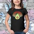 Avocado Yoga Pose Meditation Vegan Gift Meditation Youth T-shirt