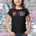Be You Lgbt Flag Gay Pride Month Transgender Rainbow Lesbian Youth T-shirt