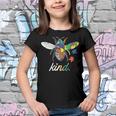 Bee Bee Bee Kind Beautiful Autism Awareness Gift Puzzl V2 Youth T-shirt