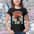 Boom I Am 9 Gift Boy 9 Years Being Awesome 9Th Birthday Youth T-shirt