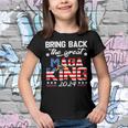 Bring Back The Great Maga King 2024 4Th Of July Trump 2024T President Trump Tee Republican Anti Biden Youth T-shirt