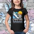 Crested Butte Colorado Retro Snowboard Youth T-shirt