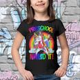Dabbing Unicorn Preschool Prek Graduation Class Of 2022 Kids Youth T-shirt
