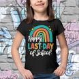 Funny Happy Last Day Of School Perfect Rainbow Gifts Idea Youth T-shirt