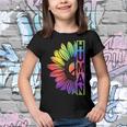 Human Sunflower Lgbt Tie Dye Flag Gay Pride Proud Lgbtq Youth T-shirt