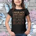 I Am Black Every Month Juneteenth Blackity Youth T-shirt