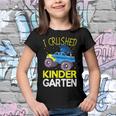 I Crushed Kindergarten Monster Truck Graduation Boys Youth T-shirt