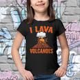 I Lava Volcanoes Geologist Volcanologist Magma Volcanology Youth T-shirt