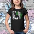 Its In My Dna Proud Nigeria Africa Usa Fingerprint Youth T-shirt