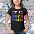 Its Not A Phase Lgbtqia Rainbow Flag Gay Pride Ally Youth T-shirt