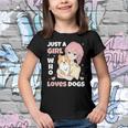 Just A Girl Who Loves Dogs Cute Corgi Lover Outfit & Apparel Youth T-shirt