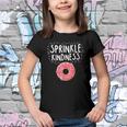Kindness Anti Bullying Awareness - Donut Sprinkle Kindness Youth T-shirt