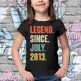 Legend Since July 2013 - 9 Year Old Gift 9Th Birthday Youth T-shirt