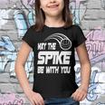 May The Spike Be With You Funny Volleyball Youth T-shirt