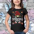 Motorcycle Gnome Buffalo Plaid Red 460 Shirt Youth T-shirt