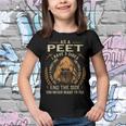 Peet Name Shirt Peet Family Name Youth T-shirt
