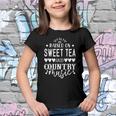 Raised On Sweet Tea And Country Musiccountry Music Youth T-shirt
