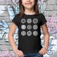 Tree Trunk Pattern Tree Forest Growth Rings Youth T-shirt