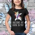 Unicorns Are Born In May Youth T-shirt