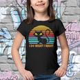 Vintage Black Cat Lover 272 Shirt Youth T-shirt