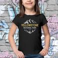Vintage Yellowstone National Park Retro Est 1872 Youth T-shirt
