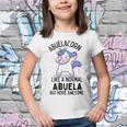 Abuelacorn Funny Unicorn Dabbing Gift Like A Normal Abuela But More Awesome Youth T-shirt