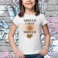 Best Seller Should I Stay Or Should Eggo Merchandise Youth T-shirt