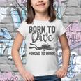 Born To Dive Forced To Work Youth T-shirt