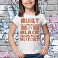 Built By Black History African American Pride Youth T-shirt