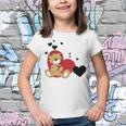 Cartoon Animal Happy Loving Teddy Bear Youth T-shirt