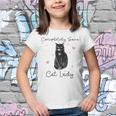 Completely Sane Cat Lady Cat Lover Youth T-shirt