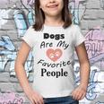 Dogs Are My Favorite People Funny Dogs Quotes Gift For Dogs Lovers Youth T-shirt