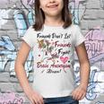 Friends Dont Let Friends Fight Brain Aneurysm Alone Unicorn Burgundy Ribbon Brain Aneurysm Bpd Brain Aneurysm Youth T-shirt