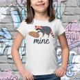 Funny Cookie Raccoon Food Lover Youth T-shirt