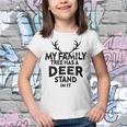 Funny Deer Quotemy Family Tree Has A Deer Stand In It Deer Lovers Youth T-shirt