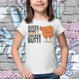 Funny Guess What Chicken Butt Youth T-shirt