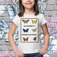 Funny The Butterfly Diversity Is Beatifull Tshirt Youth T-shirt