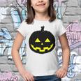 Happy Halloween Scary Black Pumpkin Pattern Youth T-shirt