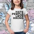 Hate People Love Hiking V2 Youth T-shirt