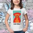 I Am Feral Coll Red Dog Youth T-shirt